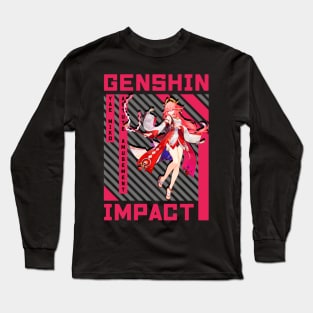 Yae Miko | Genshin Impact Long Sleeve T-Shirt